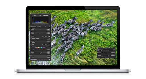 画像ギャラリー No.002のサムネイル画像 / Apple，15.4インチ「Retina」ディスプレイ採用のMacBook Proを発表。解像度は驚愕の2880×1800ドット