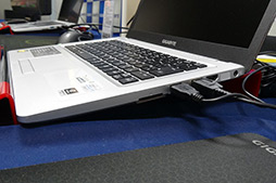 画像ギャラリー No.005のサムネイル画像 / GIGABYTE，ゲーマー向けUltrabookを発表。「GeForce GT 650M」採用モデルと「GeForce GT 640M」採用モデルの2機種