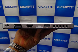画像ギャラリー No.019のサムネイル画像 / GIGABYTE，ゲーマー向けUltrabookを発表。「GeForce GT 650M」採用モデルと「GeForce GT 640M」採用モデルの2機種