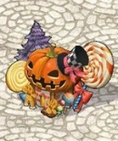 画像ギャラリー No.009のサムネイル画像 / 「AngelLoveOnline」,ハロウィンイベントが開催。各街が限定デコレーションに