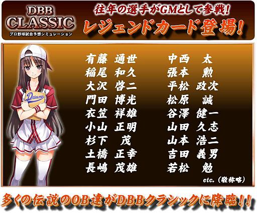 画像ギャラリー No.002のサムネイル画像 / 「DBBクラシック」「DBBワールド」,最新データに対応した新シーズンが開幕