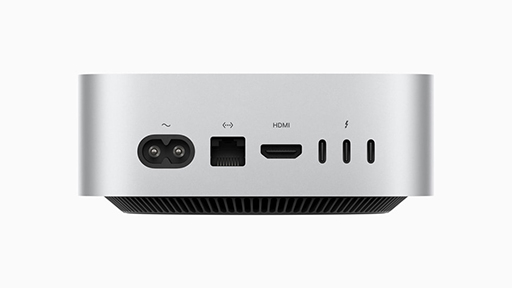 画像ギャラリー No.007のサムネイル画像 / 「Apple M4」シリーズ搭載の「Mac mini」が登場。大幅な小型化で手のひらサイズを実現