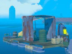 船を改良しながら，水没した世界で配達をする探索ゲーム「Seaward」，デモ版を配信中