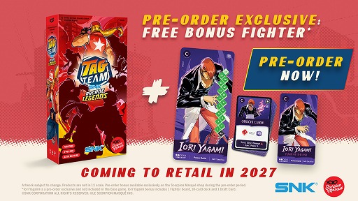 画像ギャラリー No.004のサムネイル画像 / SNKキャラクターによるタッグバトルボードゲーム「Tag Team: SNK Arcade Legends」，海外で2027年第2四半期発売へ。テリーほか6名が参戦
