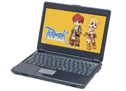 画像ギャラリー No.001のサムネイル画像 / Atom＋ION採用で8万8000円からの「RO」推奨ノートPC，ドスパラが発売