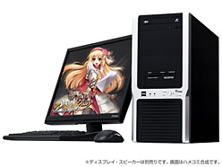 画像ギャラリー No.001のサムネイル画像 / ドスパラ,Windows XP搭載の「アンリミテッドハーツ」推奨PCを発売