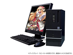 画像ギャラリー No.002のサムネイル画像 / ドスパラ,Windows XP搭載の「アンリミテッドハーツ」推奨PCを発売