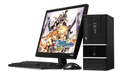 画像ギャラリー No.001のサムネイル画像 / ドスパラ,「BraveSongOnline」推奨デスクトップ&ノートPCを計3モデル発売
