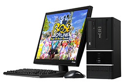 画像ギャラリー No.001のサムネイル画像 / ドスパラ，「ローズオンライン」推奨のデスクトップ＆ノートPC計4モデルを発売