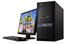 画像ギャラリー No.002のサムネイル画像 / ドスパラ，「ローズオンライン」推奨のデスクトップ＆ノートPC計4モデルを発売