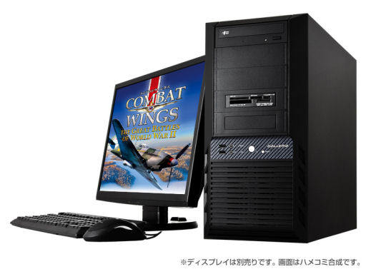 画像ギャラリー No.001のサムネイル画像 / ドスパラ，GTX 670搭載の「コンバットウィングス」推奨PC計2機種を発売