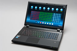 画像ギャラリー No.013のサムネイル画像 / 【PR】ドスパラ初のSLIノートPC「Note GALLERIA GM680M」完全検証。速さだけでなく，使い勝手も一級品だ