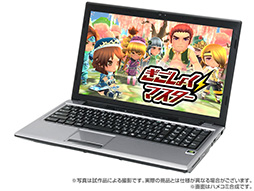 画像ギャラリー No.002のサムネイル画像 / ゲーム内特典付きの「ぎごしょくマスター」推奨PCがドスパラから発売に