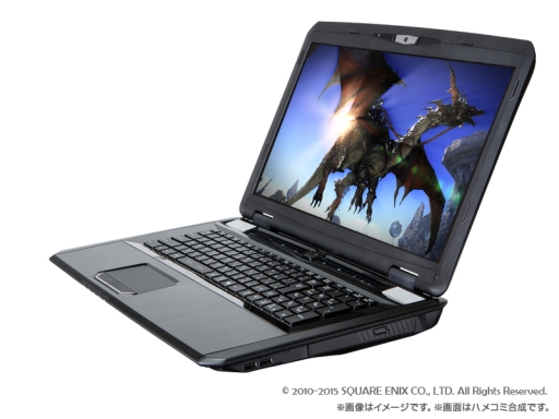 画像ギャラリー No.001のサムネイル画像 / ドスパラ，「FFXIV」推奨PCにGTX 980M搭載の17.3インチノートを追加