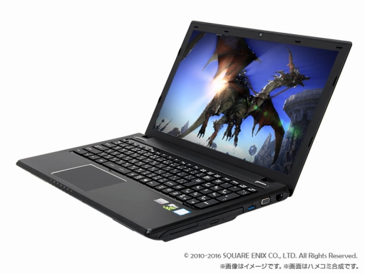 画像ギャラリー No.002のサムネイル画像 / ドスパラのFFXIV推奨PCにWindows 10プリインストールモデル2製品が加わる