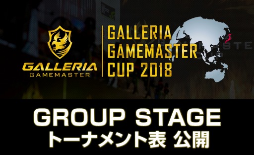 画像ギャラリー No.001のサムネイル画像 / 国際CS:GO大会の予選となる「GALLERIA GAMEMASTER CUP 2018」のグループステージトーナメント表が発表に
