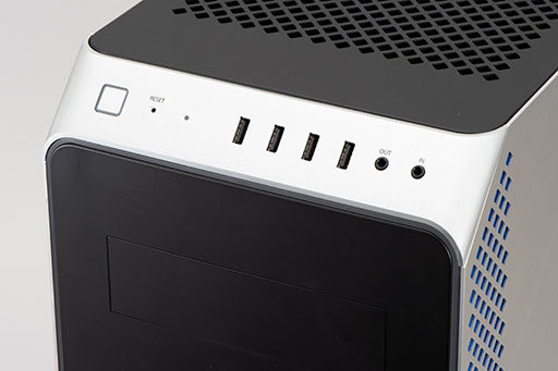 画像ギャラリー No.016のサムネイル画像 / 【PR】新生GALLERIAのハイエンドモデル「UA9C-R80T」は，こだわりのPCケースで使い勝手と高性能を両立したゲームPCだ