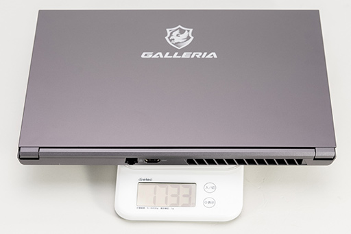 画像ギャラリー No.009のサムネイル画像 / 20万円以下で買えるゲームノートPC「GALLERIA RL7C-R45-4」は,ゲームをどれくらい快適にプレイできるのか【レビュー】