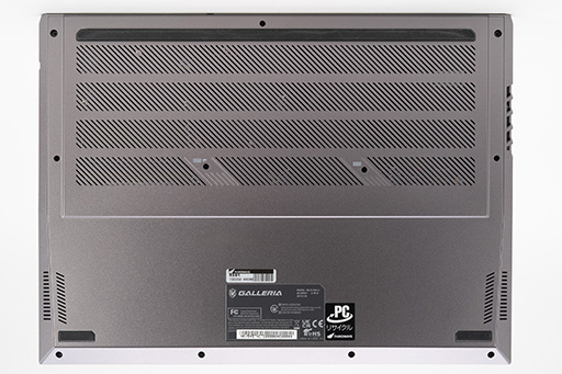 画像ギャラリー No.016のサムネイル画像 / 20万円以下で買えるゲームノートPC「GALLERIA RL7C-R45-4」は,ゲームをどれくらい快適にプレイできるのか【レビュー】