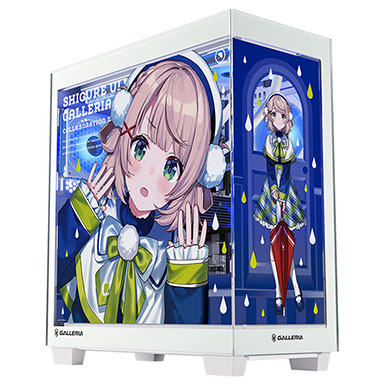 画像ギャラリー No.004のサムネイル画像 / イラストレーター「しぐれうい」氏コラボモデルのゲーマー向けPCがGALLERIAから登場