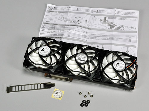画像ギャラリー No.004のサムネイル画像 / Arctic Cooling製GPUクーラー「Accelero XTREME Plus」レビュー。別売りマウンタで汎用性を増したハイエンドモデル,これは買いだ