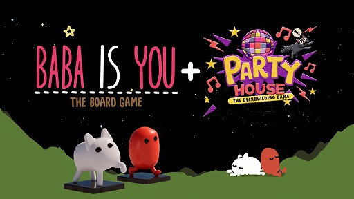 画像ギャラリー No.001のサムネイル画像 / ボドゲ版「Baba Is You」のクラファンがスタート。盤面上の単語を動かしてルールを変えながら,「YOU」を「WIN」へと導く2人対戦パズルゲーム