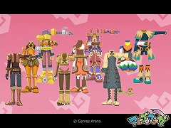 画像ギャラリー No.001のサムネイル画像 / 「アミーゴ・アミーガ」，レベル帯装備約150種とファンシー装備を実装