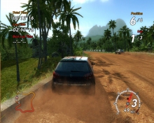 画像ギャラリー No.001のサムネイル画像 / 美しい湖岸のコースを紹介する「SEGA RALLY REVO」の最新ムービー