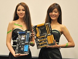 画像ギャラリー No.002のサムネイル画像 / ［COMPUTEX］ASRock，BMWデザインのゲーマー向けMini-ITXベアボーン「M8」のZ97モデルほか，DDR4スロットを搭載した未発表の「X99」搭載マザーを展示