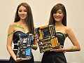 ［COMPUTEX］ASRock，BMWデザインのゲーマー向けMini-ITXベアボーン「M8」のZ97モデルほか，DDR4スロットを搭載した未発表の「X99」搭載マザーを展示