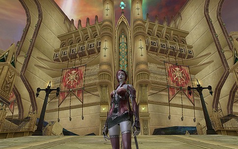 画像ギャラリー No.002のサムネイル画像 / ［GC 2008＃40］MMORPG「Aion：The Tower of Eternity」の戦闘や飛行シーンが見られる直撮りプレイムービーをUp