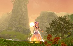 画像ギャラリー No.004のサムネイル画像 / ［GC 2008＃40］MMORPG「Aion：The Tower of Eternity」の戦闘や飛行シーンが見られる直撮りプレイムービーをUp