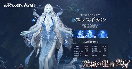 画像ギャラリー No.004のサムネイル画像 / 「The Tower of AION」，アップデート「究極の龍帝変身」が実装。究極変身「エレスギガル」と「ティアマト」が登場
