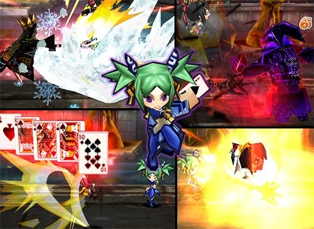 画像ギャラリー No.001のサムネイル画像 / 「ゲットアンプドX」,トランプ型の新武器「イリュージョンカード」を31日に追加
