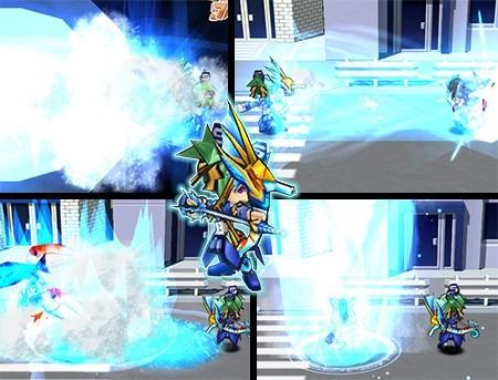 画像ギャラリー No.002のサムネイル画像 / 「ゲットアンプドX」，水流で攻撃する水の弓「アクアアルコ」が登場