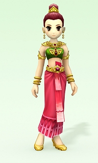 画像ギャラリー No.004のサムネイル画像 / 「熱血江湖」熱血ガチャに「タイ戦士の鎧」「タイ宮廷巫女衣装」登場