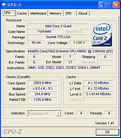 画像ギャラリー No.009のサムネイル画像 / 45nm時代到来。Yorkfield XEこと「Core 2 Extreme QX9650」レビュー掲載