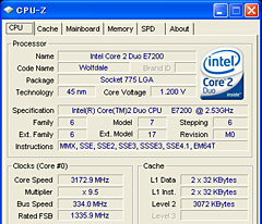 画像ギャラリー No.004のサムネイル画像 / 3MB L2の「Core 2 Duo E7200」パフォーマンス速報。Phenom X3キラーか?