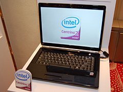 画像ギャラリー No.018のサムネイル画像 / インテルの「Centrino 2」国内発表会に多数のGPU搭載ノートPCが登場