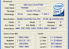 画像ギャラリー No.008のサムネイル画像 / 1万円台の45nm世代デュアルコアCPU,「Core 2 Duo E7300」&「Pentium Dual-Core E5200」レビュー掲載