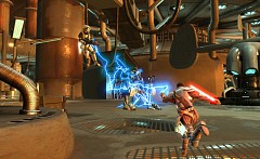 画像ギャラリー No.002のサムネイル画像 / ［E3 2008＃33］フォースと共にあれ！　「Star Wars： The Force Unleashed」はフォースをグリグリと使えるアクションゲーム