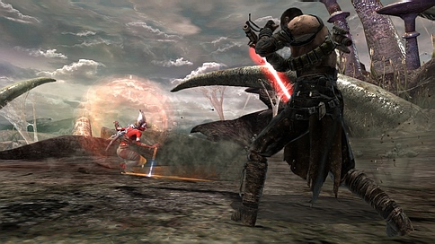 画像ギャラリー No.004のサムネイル画像 / ［E3 2008＃33］フォースと共にあれ！　「Star Wars： The Force Unleashed」はフォースをグリグリと使えるアクションゲーム