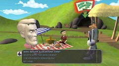 画像ギャラリー No.001のサムネイル画像 / Sam＆Maxシリーズ最新作「Moai Better Blues」のプレイムービー