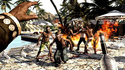 画像ギャラリー No.003のサムネイル画像 / ゾンビアクション「Dead Island」の最新スクリーンショット公開。一発屋のラッパーが，リゾート地で見たものとは
