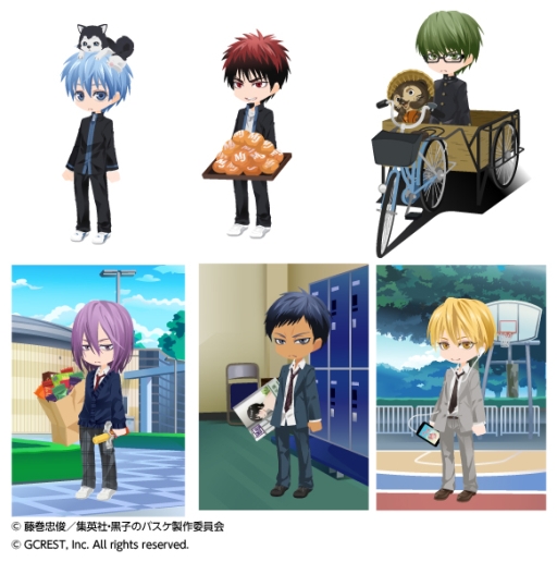 画像ギャラリー No.002のサムネイル画像 / 「アットゲームズ」と「ポケットランド」が「黒子のバスケ」とコラボレーション