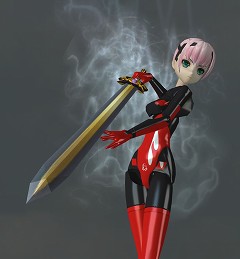 画像ギャラリー No.002のサムネイル画像 / 「武装神姫」,暖かい春にぴったりのさわやかなワンピース登場