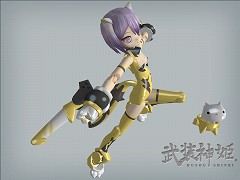 画像ギャラリー No.004のサムネイル画像 / 「武装神姫」,暖かい春にぴったりのさわやかなワンピース登場