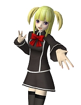 画像ギャラリー No.008のサムネイル画像 / 「武装神姫」にクイズマジックアカデミーの女子生徒制服が登場