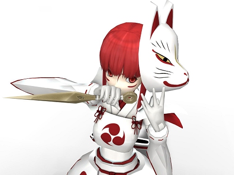 画像ギャラリー No.005のサムネイル画像 / 「武装神姫」，忍者型ミズキのバトルロンド参戦が決定。CVは福井裕佳梨さん