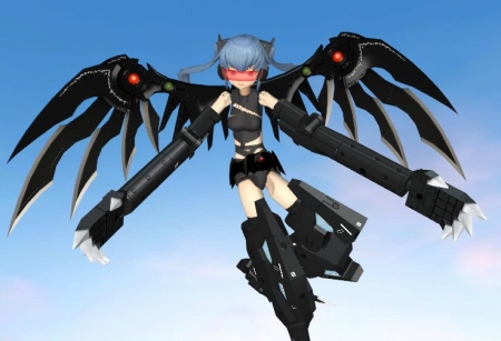 画像ギャラリー No.006のサムネイル画像 / 「武装神姫」，人気の“鋼の翼”にブラックカラーバージョンが登場